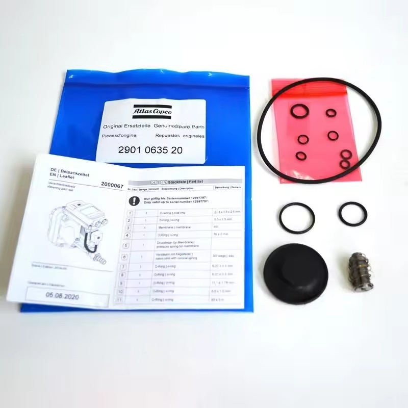 Original 2901063520 Atlas Copco EWD330 Electronic Drain Valve Solenoid Valve Service Maintenance Kit