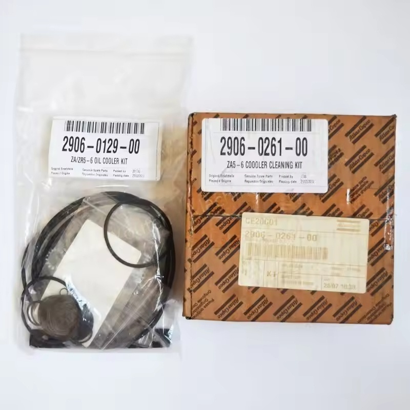 Atlas Copco Oil Cooler Kit for ZA ZR5-6 Oil Free Air Compressor Model 2906012900 & 2906026100