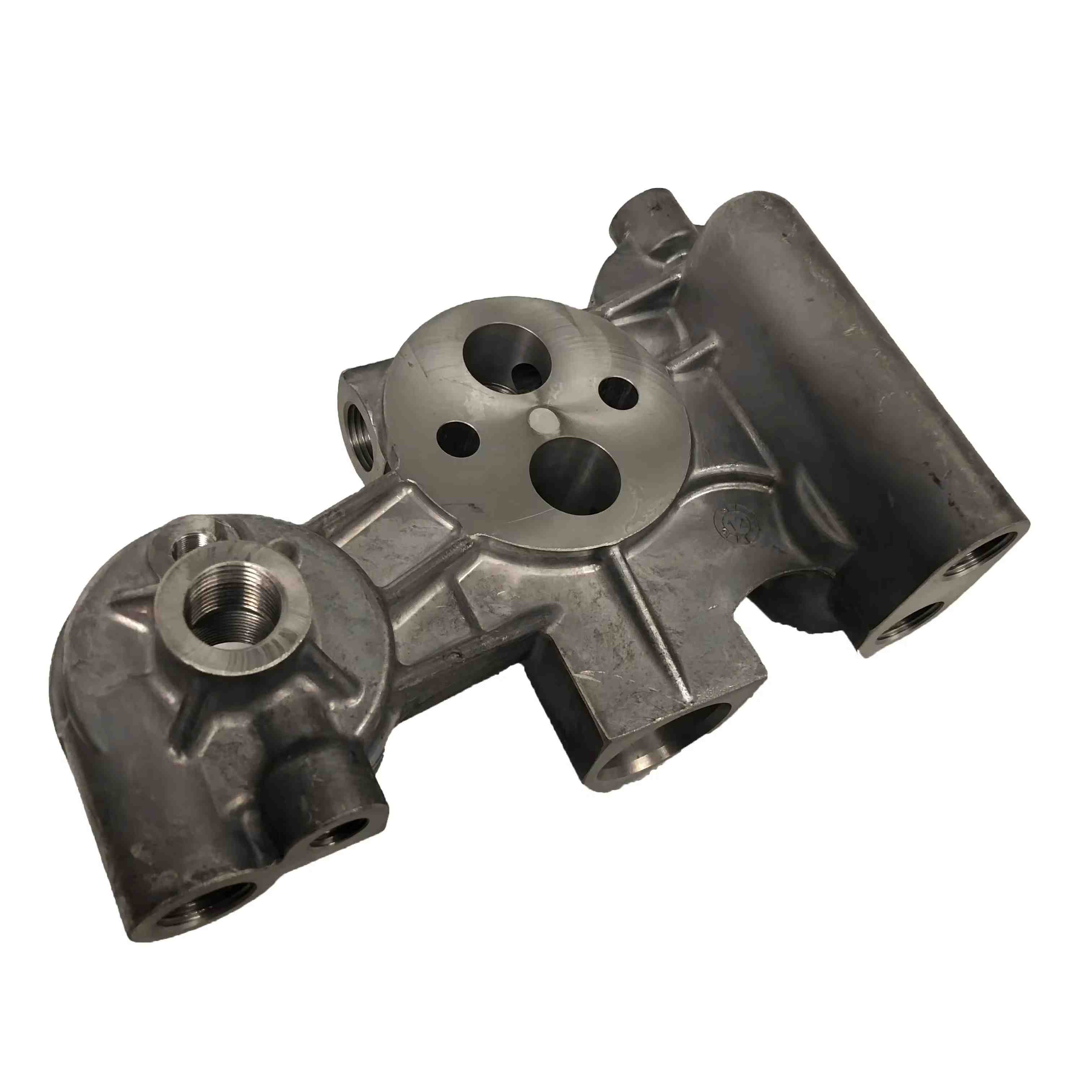 1622055900=1622657000=1622513000 Block for Atlas Copco Screw Air Compressor Oil Filter Housing