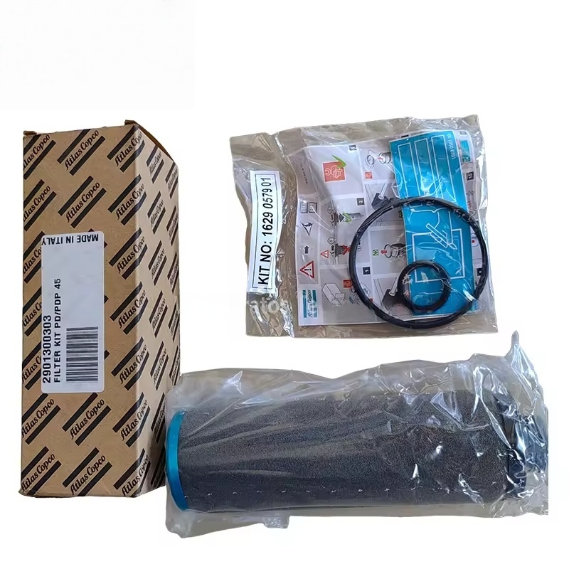 Atlas copco 2901300303 FILTER KIT PD PDP 45 for Air Compressor Impurity Filtration High Precision Easy Install Comprar En Line