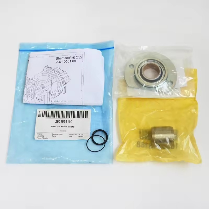 2901056100 Atlas Copco air Compressor Shaft Sleeve Oil Seal Kit C55 Oil Shaft Original
