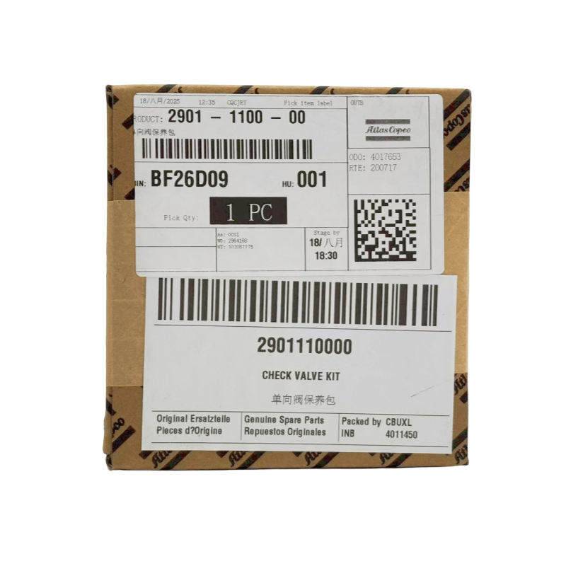 2901110000 Atlas Copco Air Compressor Check Valve Repair Kit