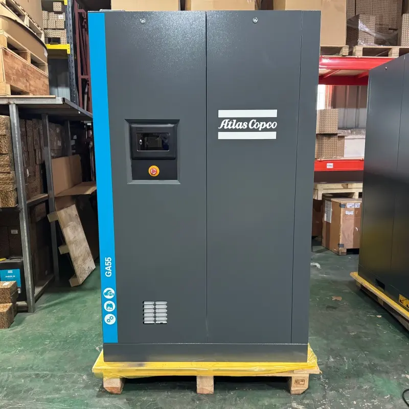Atlas Copco GA55 55kW 75HP Oil Injected Screw Air Compressor Original