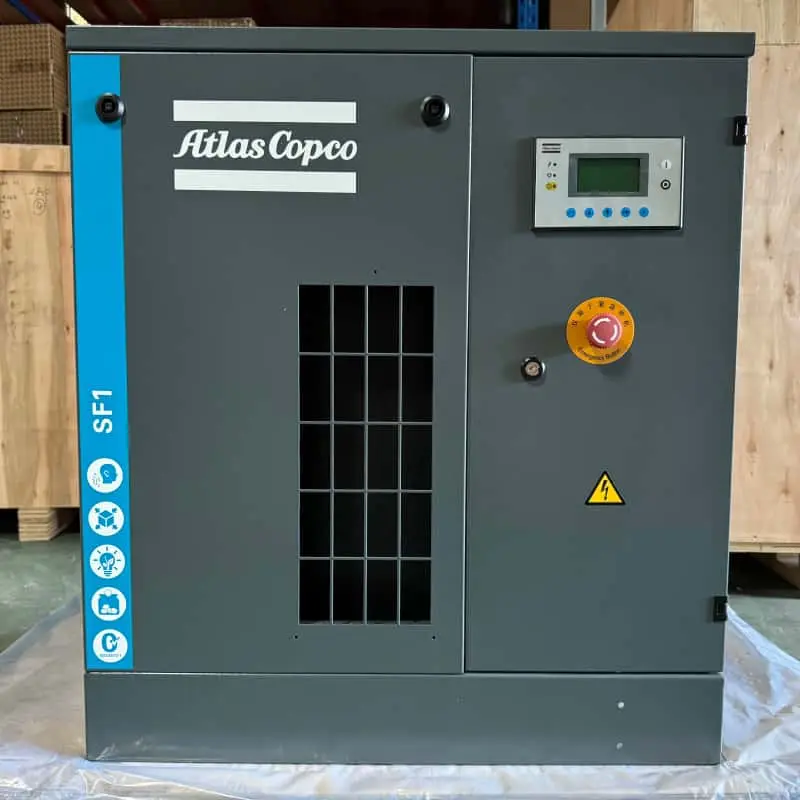 Atlas Copco SF1 Oil Free Scroll Air Compressor 15 kW 2HP Class 0 Certified Genuine