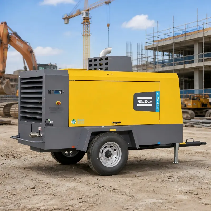 Atlas Copco X-Air+600-17 Portable Diesel Compressor 154kW Genuine