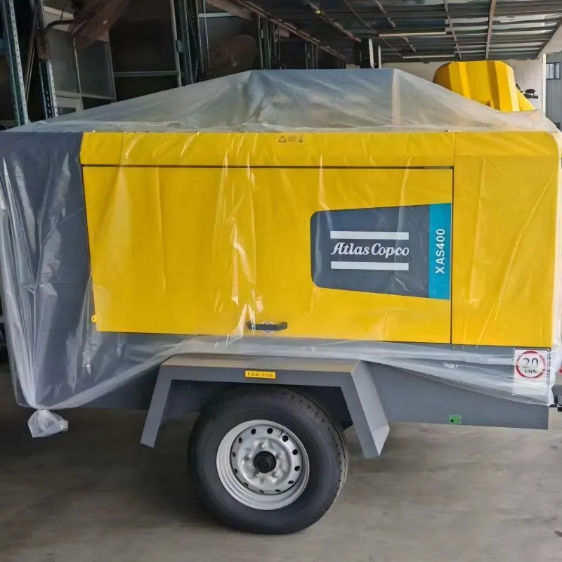 Atlas Copco XAS400 Mobile Diesel Air Compressor Portable