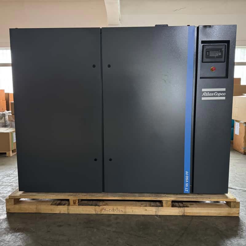 Atlas Copco ZT55 VSD FF | Oil-Free Air Compressor 55kW for Pharmaceutical Food Industry Class 0
